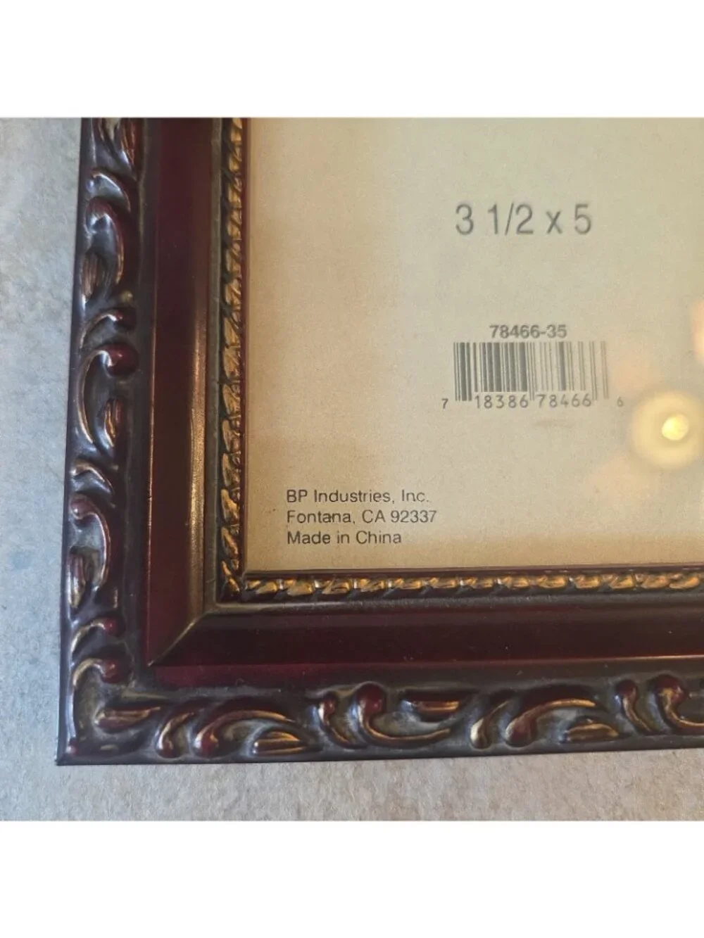 Vintage Wood Frame for 3.5